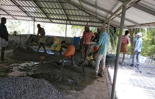 Renovation work at Palakkad